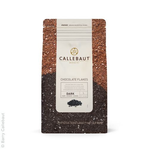 Chocolate Belga Callebaut - Flocos Amargo - SPLIT-9-D - 1 kg - Rizzo