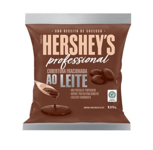 Chocolate Hershey's Profissional - Gotas Ao Leite Fracionada - 1,01kg - Rizzo