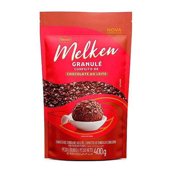 Granulé Chocolate ao Leite - Melken - 400g - 01 unidade - Harald - Rizzo