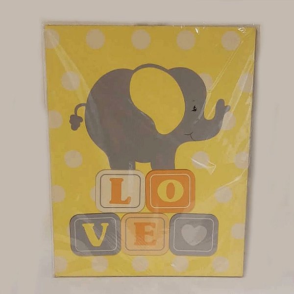 Litoarte Love Elefante - 1 Unidade - Rizzo Embalagens