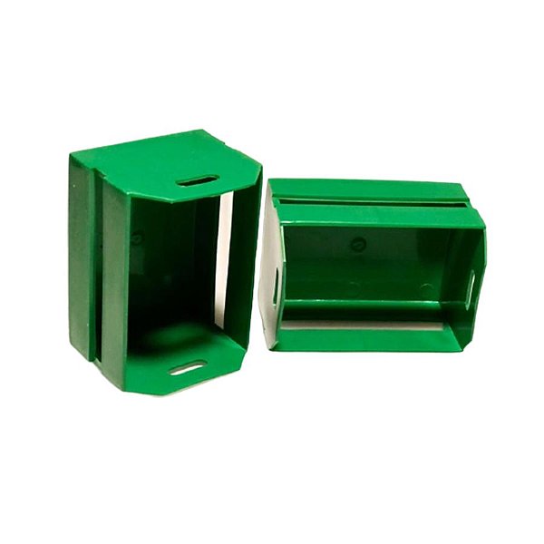 Mini Caixote - Verde Escuro - 12x7cm - 1 UN - Rizzo
