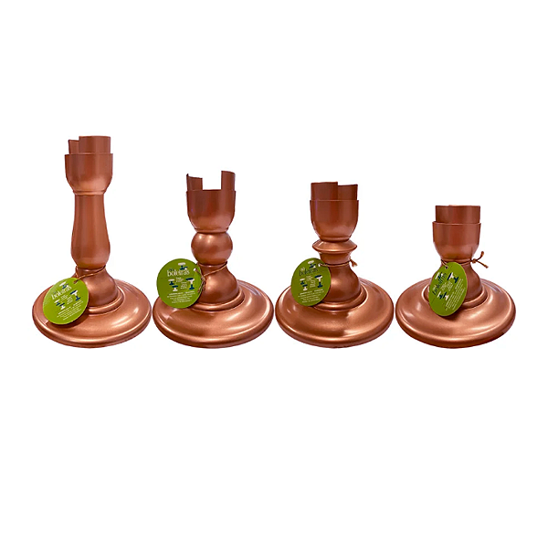 Base Pé Boleira - Rose Gold - Só Boleiras - Rizzo Balões