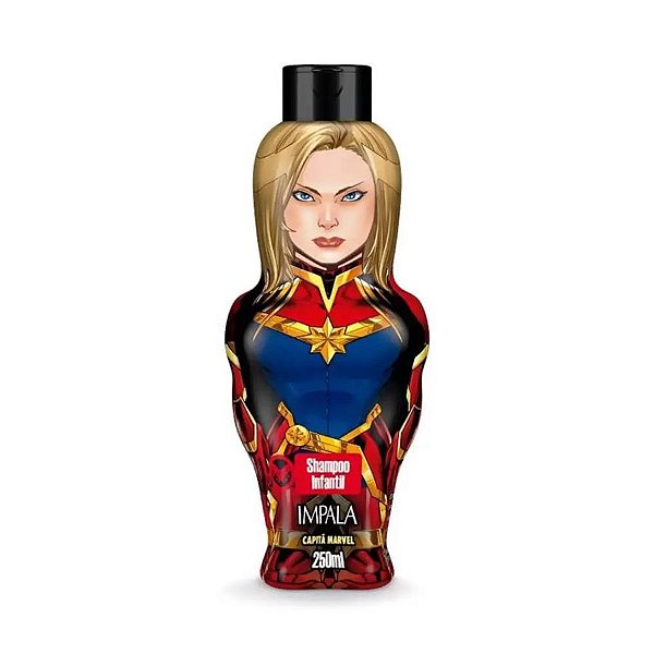 Shampoo Infantil - Capitã Marvel - Impala - 250ml - 1 Un - Rizzo