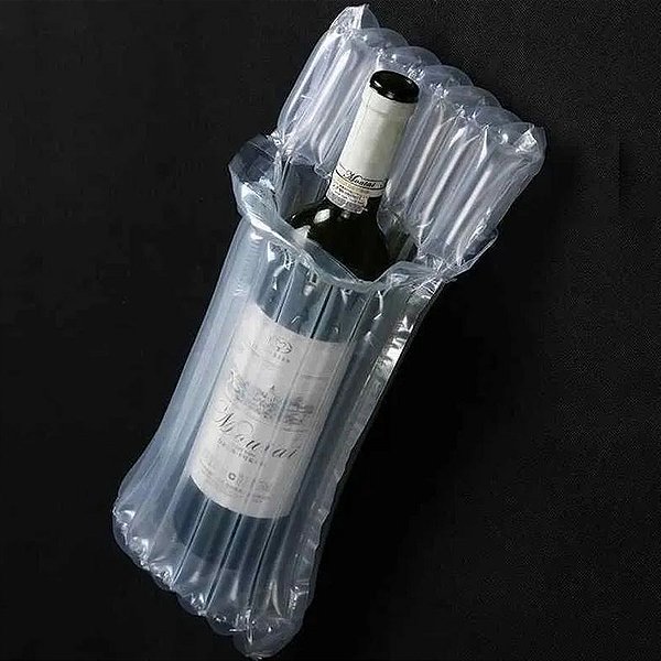 Embalagem Inflável para Garrafa de Vidro Bag Wine 9X32 - 01 Unidade - Rizzo