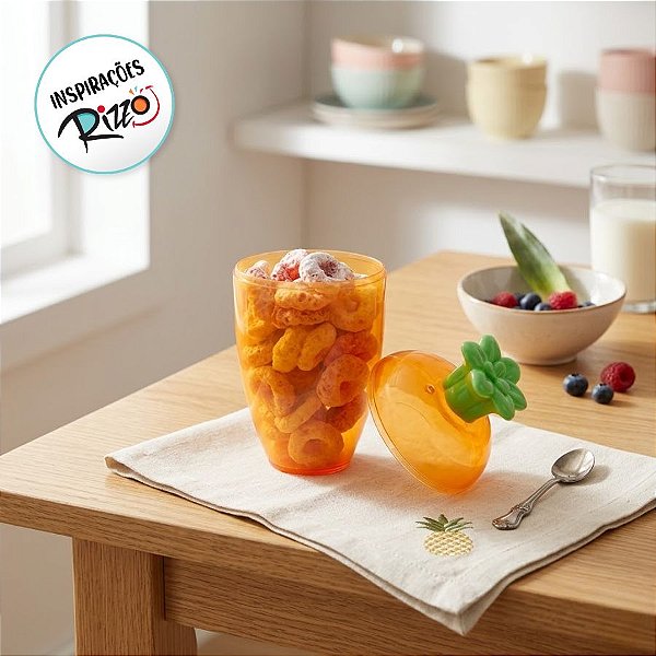 Ovinhos Cenourinhas de Acrílico 5x5x10cm - 04 Unidades - Cromus - Rizzo Embalagens