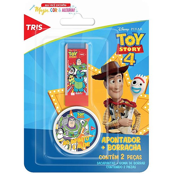 Borracha & Apontador - Toy Story - 02 UN - Tris - Rizzo