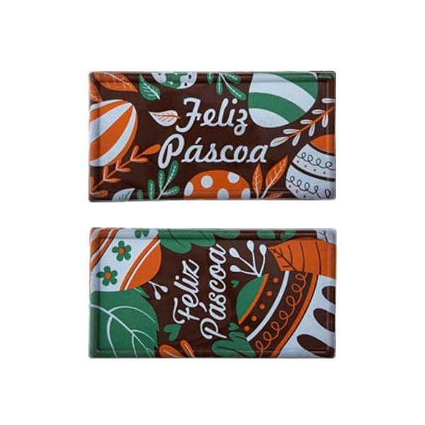 Blister Decorado com Transfer para Chocolate - Tablete - Ovinhos Páscoa - BLP0139 - 1 unidade - Stalden - Rizzo
