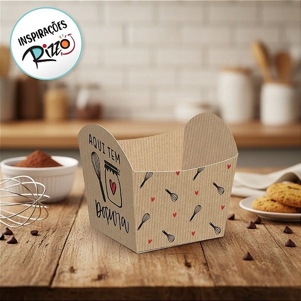 Cestinha Kraft Doçura - 10 Unidades - Cromus Páscoa - Rizzo