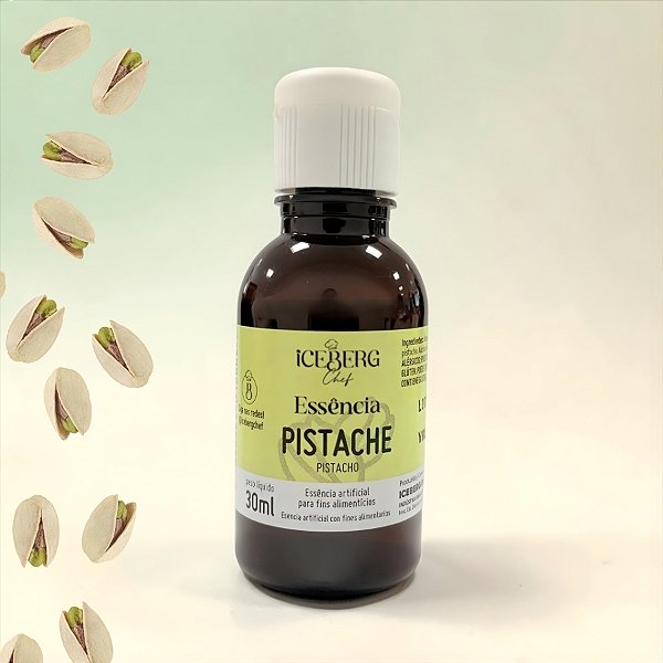 Aroma Artificial Para Fins Alimentícios Pistache 30ml - 01 unidade - Iceberg - Rizzo