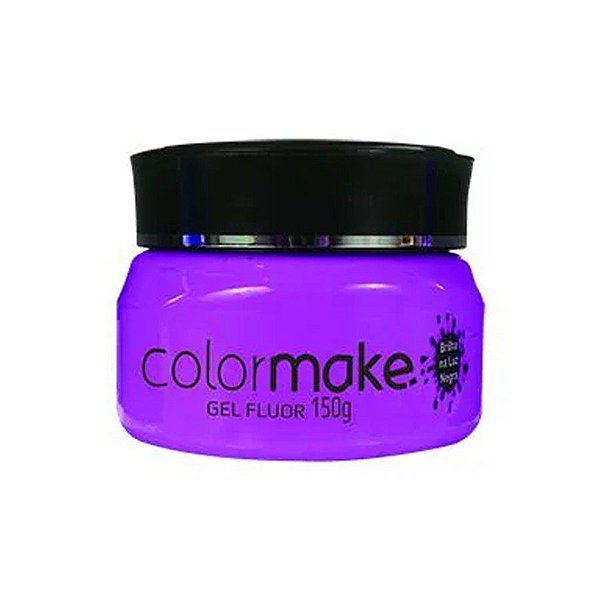 Gel Fluorescente Roxo 150g - 1 unidade - ColorMake - Rizzo Embalagens