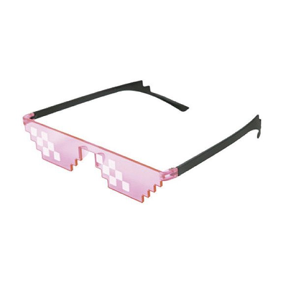 Acessório Óculos Gamer Pixel - Rosa - 01 unidade - Cromus - Rizzo