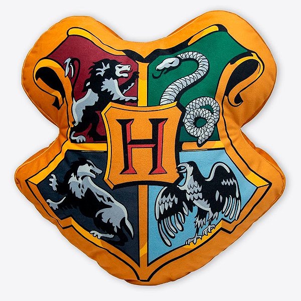 Almofada Hogwarts Harry Potter - 01 Unidade - Zonacriativa - Rizzo