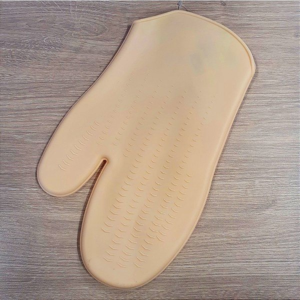 Luva de Silicone Soft 27 cm - Amarelo - 1 unidade - Fratelli - Rizzo