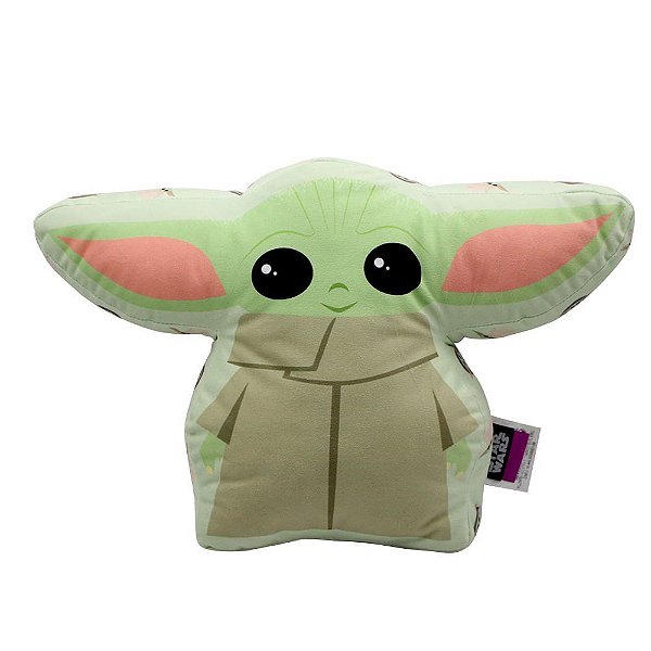 Almofada Baby Yoda Star Wars - 01 Unidade - Zonacriativa - Rizzo