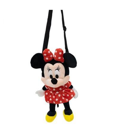 Bolsa Pelúcia Minnie Mouse 30cm - 01 Unidade - Disney - Rizzo
