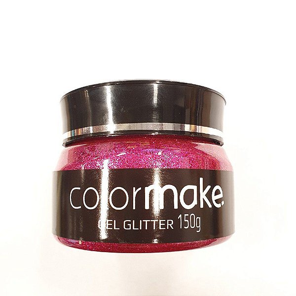 Gel Glitter Pink Pote 150 g - 1 unidade - ColorMake - Rizzo