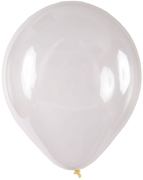 Balão de Festa Redondo Big Balão 250" - Cristal - 01 Unidade - Art-Latex - Rizzo