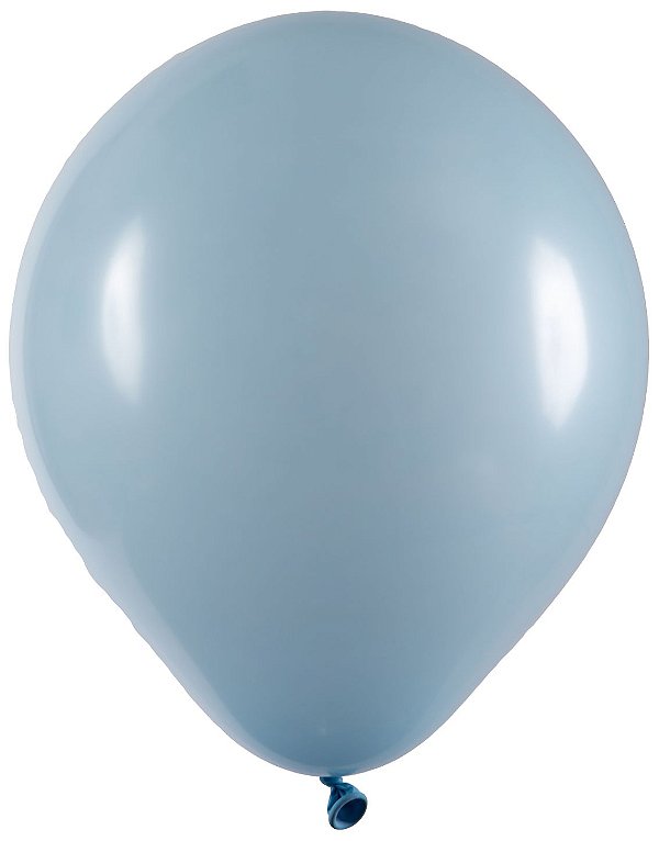 Balão de Festa Redondo Big Balão 25" - Azul Claro - 01 Unidade - Art-Latex - Rizzo