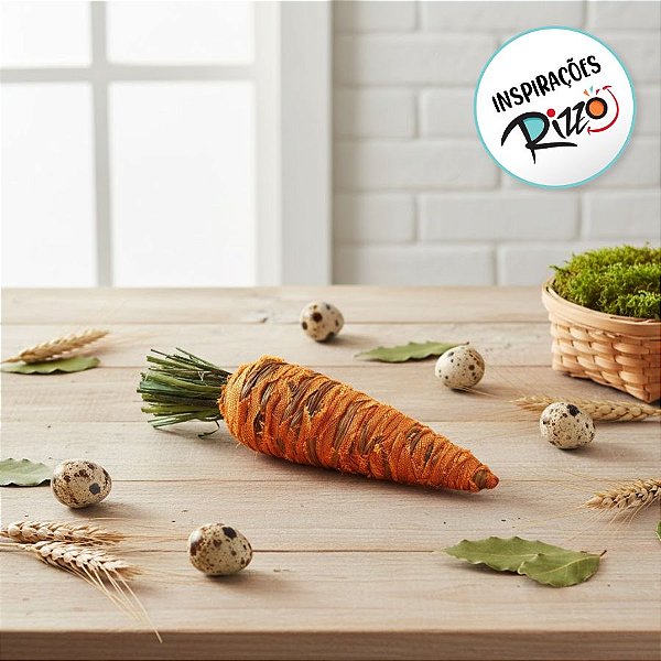 Cenoura Decorativa Lar - 1 Unidade - Cromus