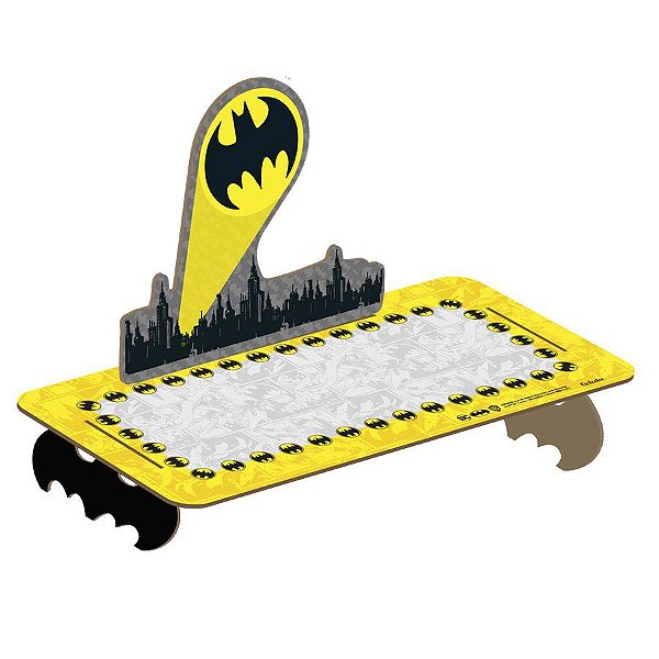 Suporte para Doces MDF Batman Geek - 1 Unidade - Festcolor - Rizzo Embalagens