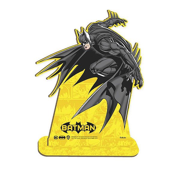 Personagem G MDF Batman Geek - 1 Unidade - Festcolor - Rizzo Embalagens