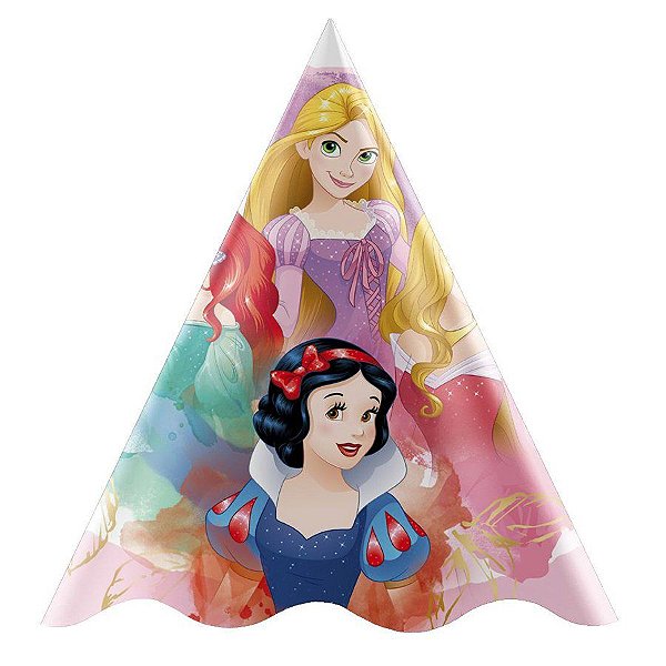 Chapéu Princesas Disney - 12 Un - Regina - Rizzo Embalagens