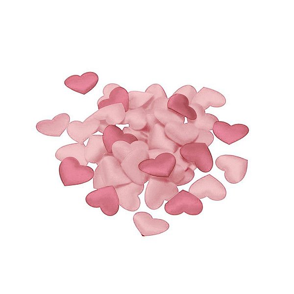 Confete de Pétalas de Coração Rose Gold em Papel de Seda 15 g - 1 unidade - Cromus - Rizzo