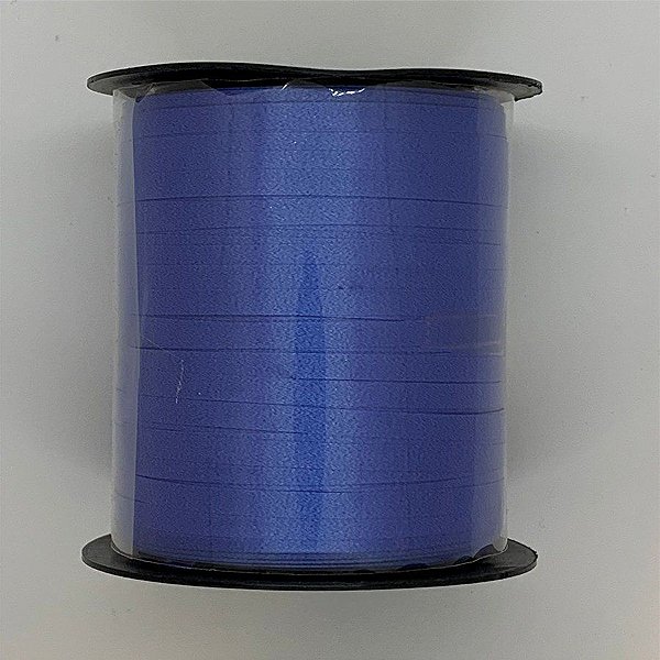 Fita Decorativa Lisa Azul Médio  - 1 Unidade - ArtLille - Rizzo Embalagens