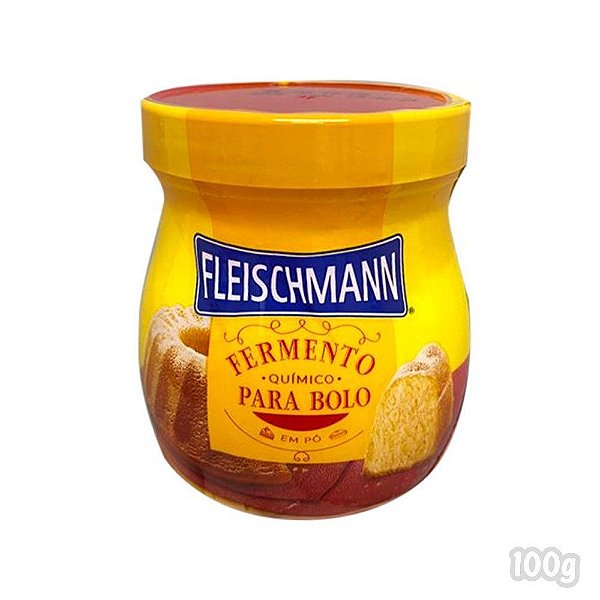 Fermento Pó Químico - 100g   - 1 unidade - Fleischmann - Rizzo