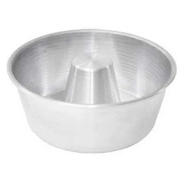 Forma Torta Suiça Inox - 1 un - 10 cm - GoldPan Formas - Rizzo Embalagens