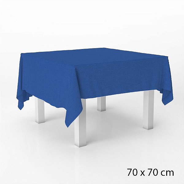 Toalha Cobre Mancha em TNT - 70 x 70 cm - Azul Escuro - 5 unidades - Best Fest - Rizzo