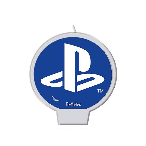 Vela Plana - Playstation 5 - 1 unidade - FestColor - Rizzo Embalagens