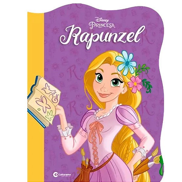 Livro ilustrado - Rapunzel - 1 unidade - Disney - Rizzo Embalagens