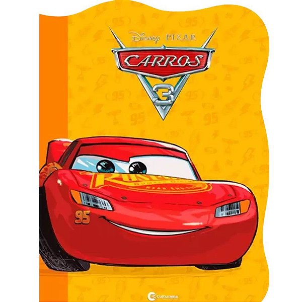 Livro ilustrado - Carros 3 - 1 unidade - Disney - Rizzo Embalagens