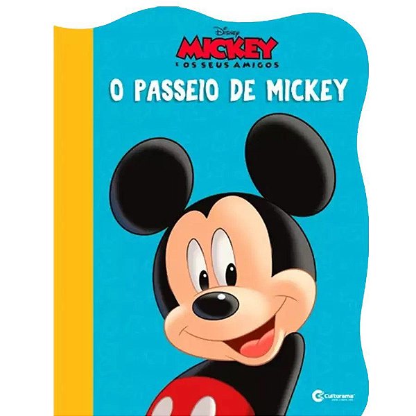 Livro ilustrado - Mickey - 1 unidade - Disney - Rizzo Embalagens