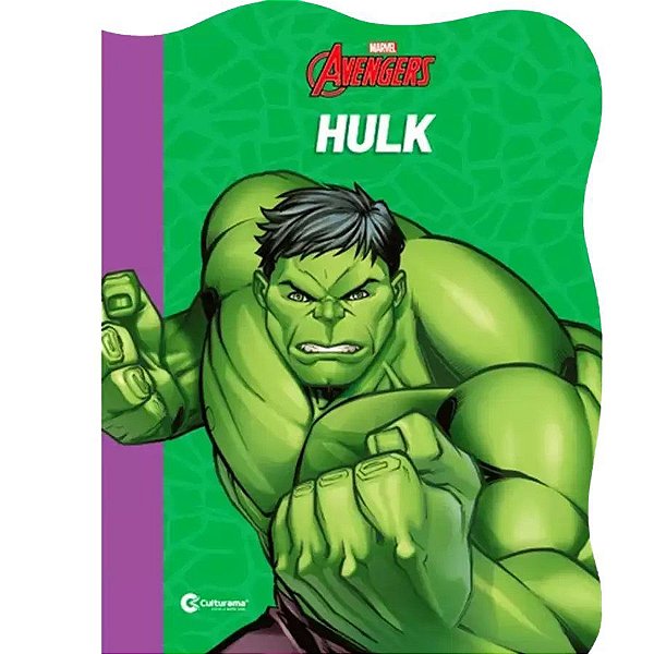 Livro ilustrado - Hulk - 1 unidade - Marvel - Rizzo Embalagens