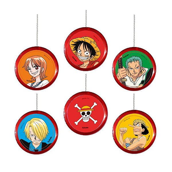 Ioiô para Lembrancinha Festa One Piece - 06 unidades - Rizzo