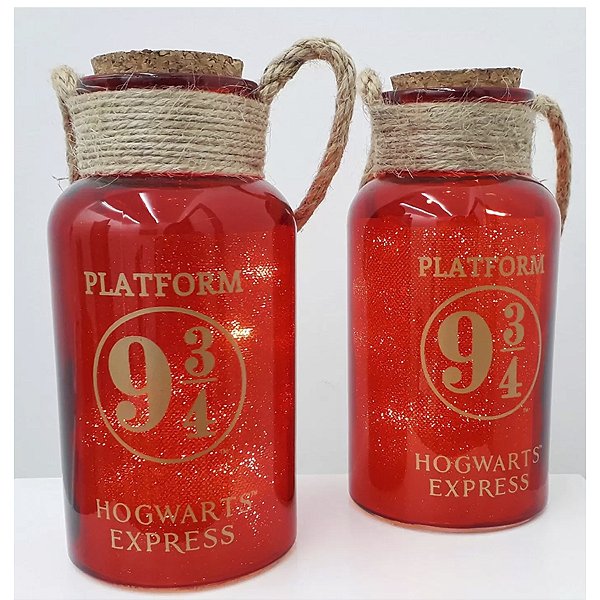 Luminária Pote Led Vermelho Harry Potter - 1 Unidade - Zonacriativa - Rizzo