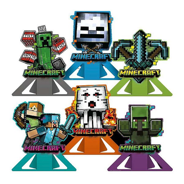 Lilica Bolos Decorados: Bolo Kit Kat Minecraft
