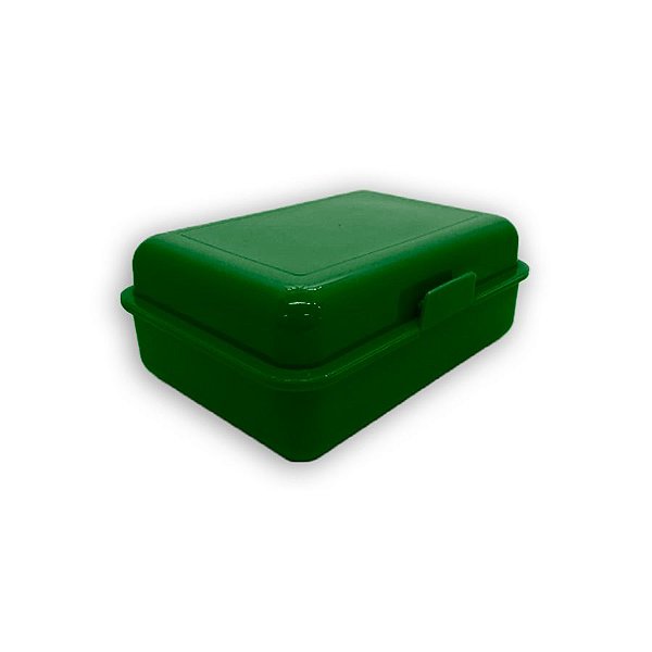 Caixinha Lembrancinha Plástica Verde 18cm x 7cm - 1 unidade - Rizzo Embalagens