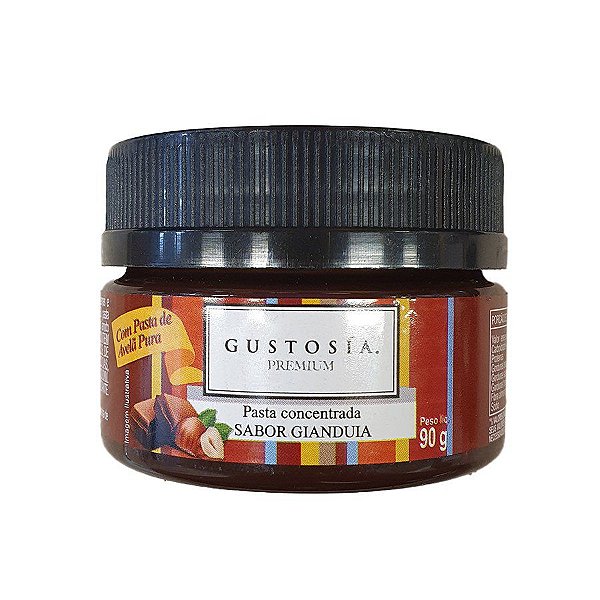 Pasta Saborizante Sabor Gianduia 90 g - 1 unidade - Gustosía (Mec3) - Rizzo