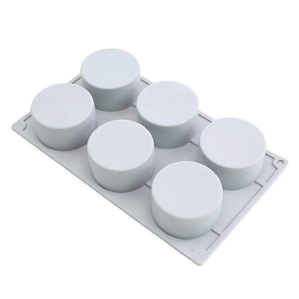 Forma De Silicone - 29,5x17x2,7Cm - Monoporcao  Cilind  - 1 unidades - Cromus Linha Profissional Allonsy - Rizzo