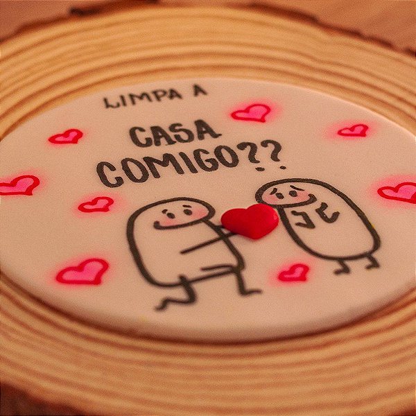 Confeitos De Açúcar - Flork Limpa A Casa Comigo?? - 9,5cm Ø - Cod. FLK015 - 1 unidade - Rizzo