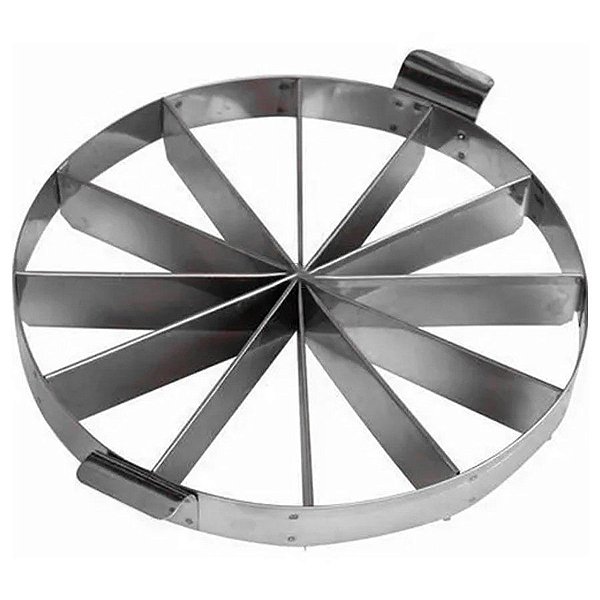 Marcador e Cortador de Torta/Bolos - 12 Fatias - 1 unidade - Rizzo