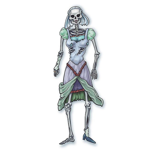 Painel Esqueleto Noiva - Halloween - Ref. 366 - 1 unidade - Rizzo