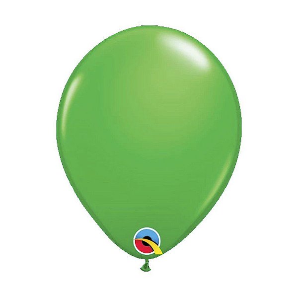 Balão de Festa Látex Liso Sólido - Spring Green (Verde Primavera) - Qualatex - Rizzo