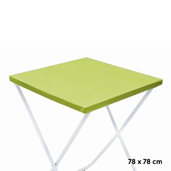 Toalha Plástica Cobre Manchas Perolizada - 78 x 78 cm - Verde Pistache - 10 unidades - CampFestas - Rizzo
