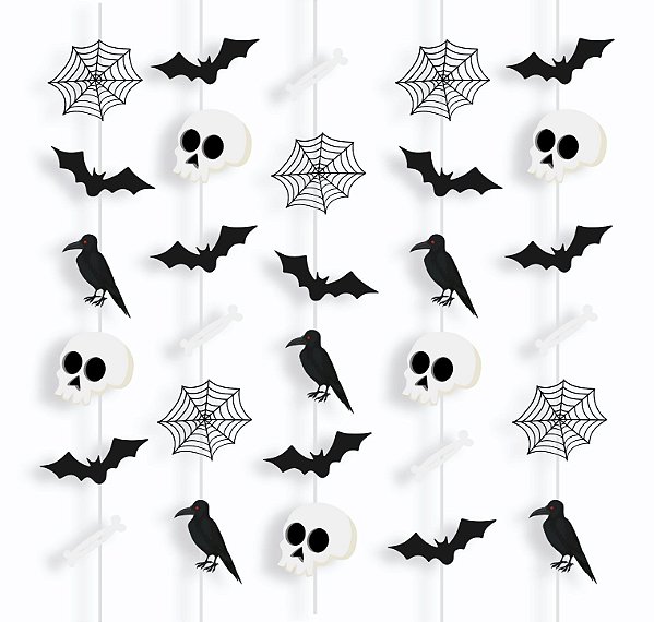 Bruxa Noemi 120 cm para Decoração de Halloween - Cromus - 1Un