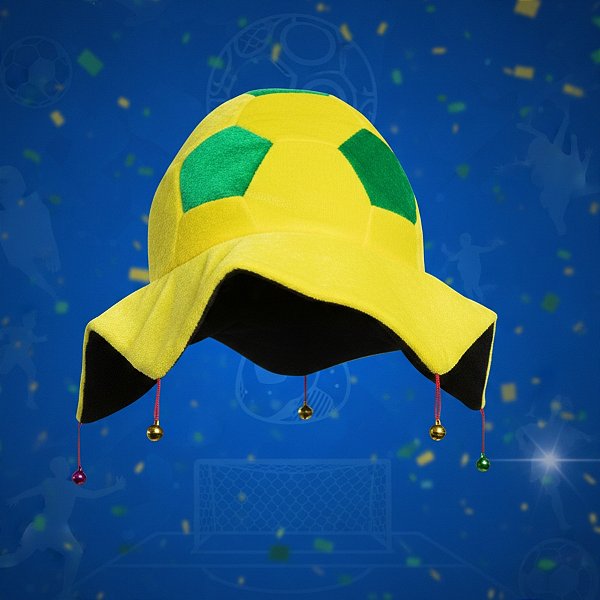 Chapéu Bola - Brasil - 33cm x 25cm - 1 unidade - Rizzo