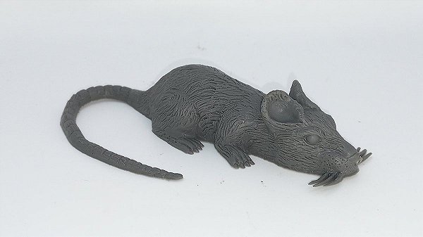 Rato de Borracha Grande - "Enfeite de Rato" - 1 Unidade - Rizzo - 1 unidade - Rizzo Embalagens